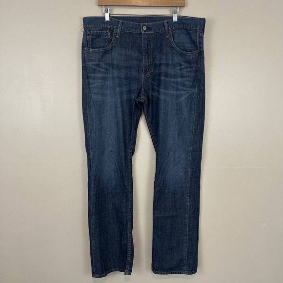 Levi's Men's 527 Slim Bootcut Fit Jeans Mens 38x34 EUC Zip Mexico - Picture 1 of 15